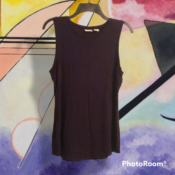 Kenar Tops - *FINAL SALE* EUC Kenar Black Tank Size M